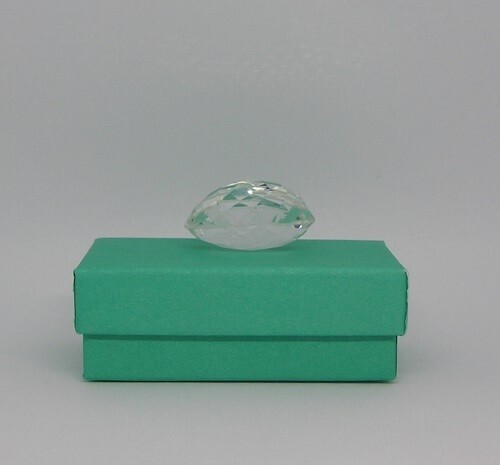 Faceted Rock Crystal Quartz Gemstone, 58.85 Carats, 29 X 21.5 X 15 mm Oval