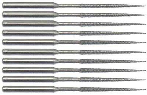 10pc 2″ Tapered Diamond Bead Reamer Bit Set High Speed Lapidary Rotary Jewelry