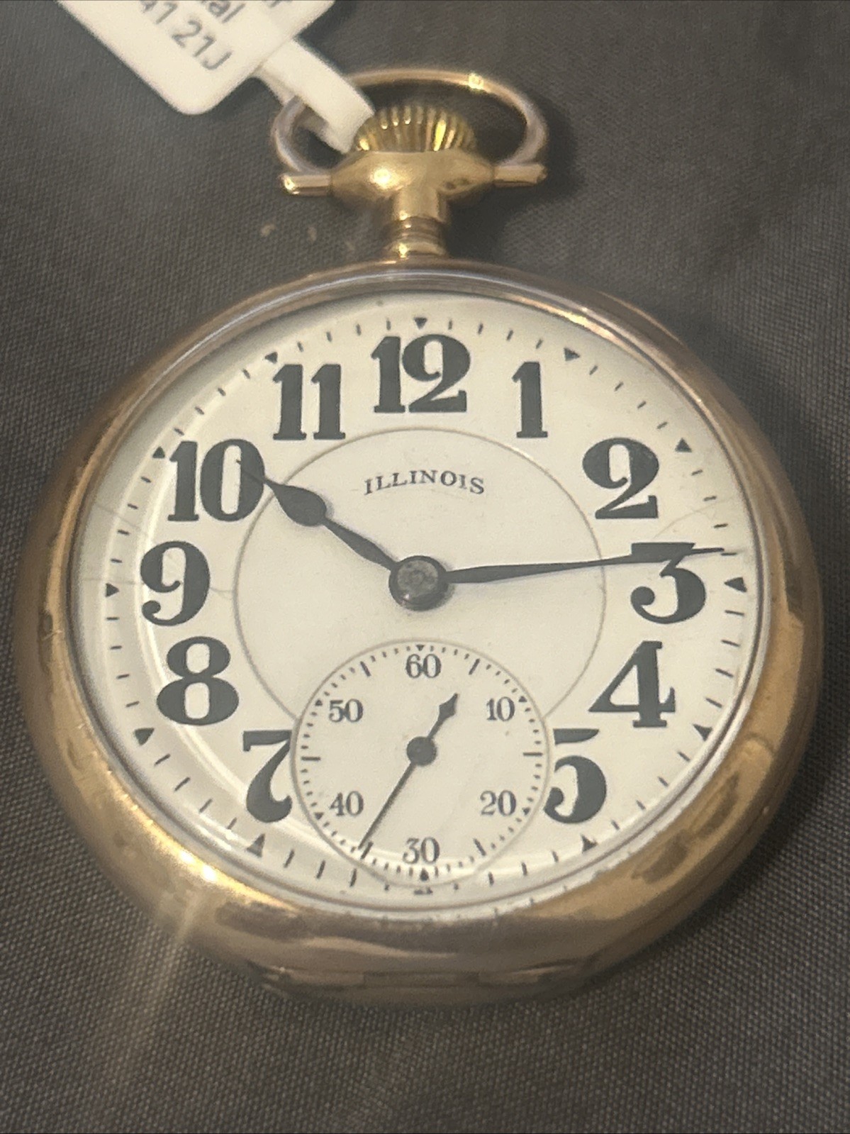16s GF Illinois Bunn Special 60 Hour Pocket Watch