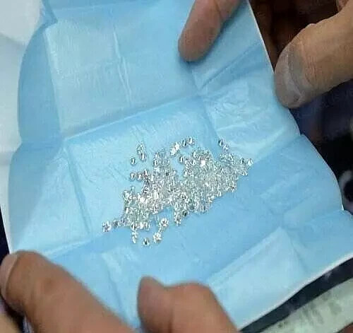 Loose Lab-Grown CVD Diamond LOT 1.30 MM D Color IF CLARITY 100 PCS Certified