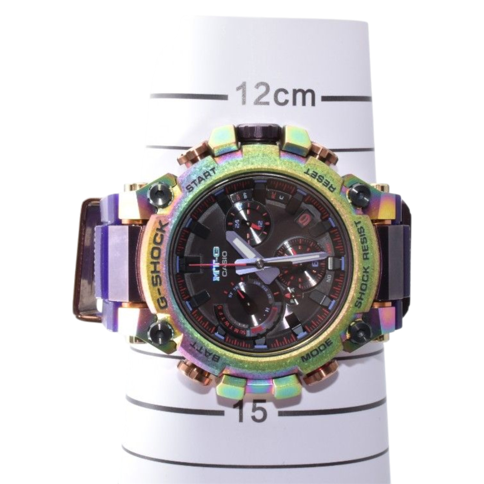CASIO G-SHOCK MT-G Aurora Oval Rainbow IP Watch MTG-B3000PRB-1AJR