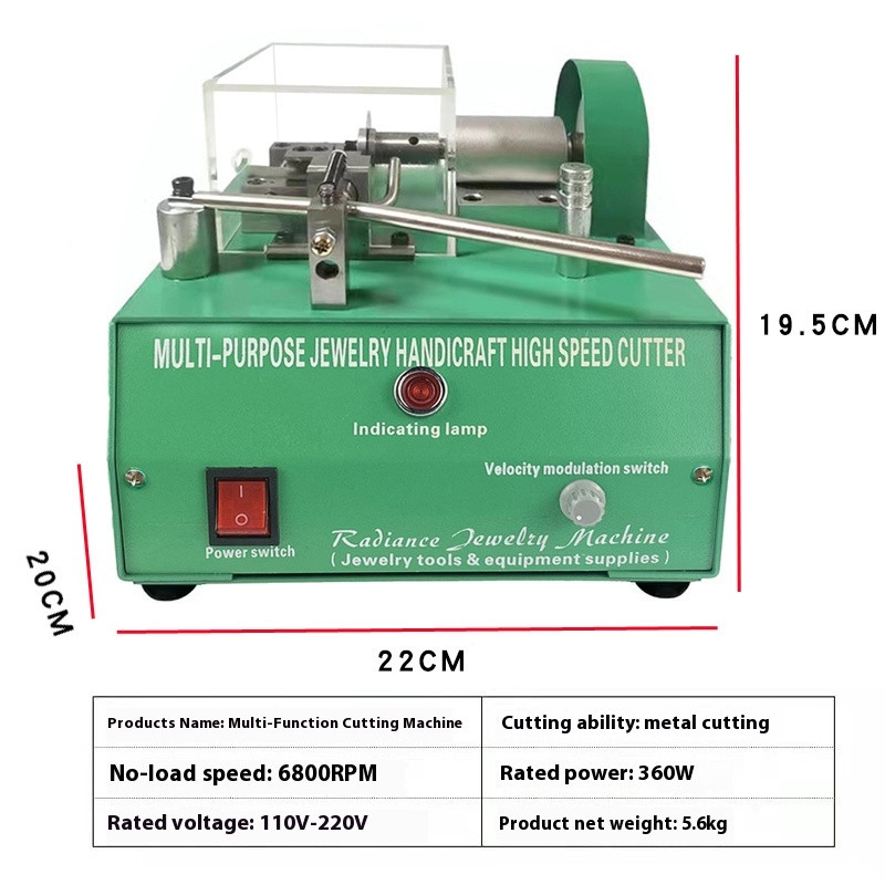 Gold Jewelry Bracelet Cutting Machine Precision Small Gold Beating Tool
