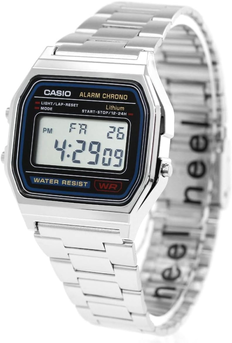 New Casio A159WA-N1JH Mens Watch Silver Japan