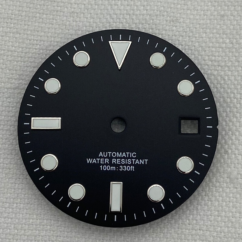 28.50mm Dials C3 Luminous Parts Fit nh35 nh36 nh38 Miyota8215 Eta 2824 Movement