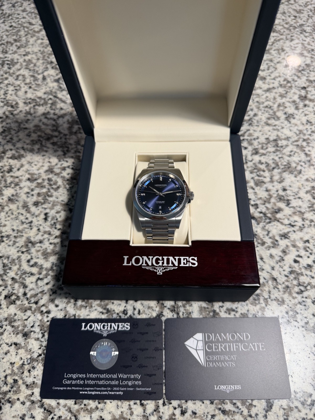 longines conquest 41mm L38304976