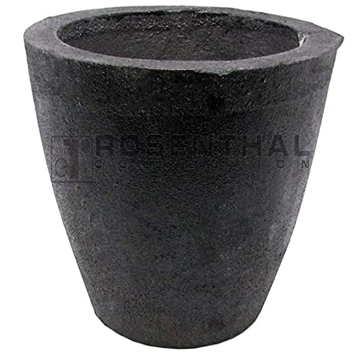 #12Kg Clay Graphite Crucibles Premium Black Foundry Cup Furnace Torch Melting…