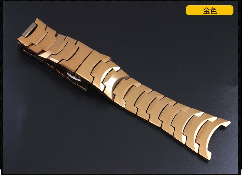 26mm 15mm Stainless Steel Bracelet for Rado 6027 Watch Strap Watchband + Buckle