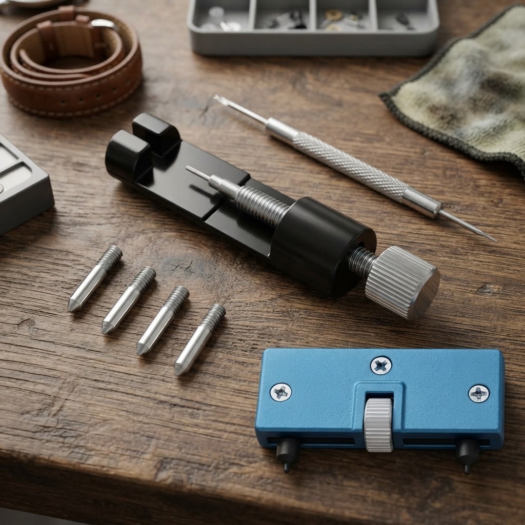 Professional Watch Link Removal Kit – Stainless Steel Tools for Perfect Sizing