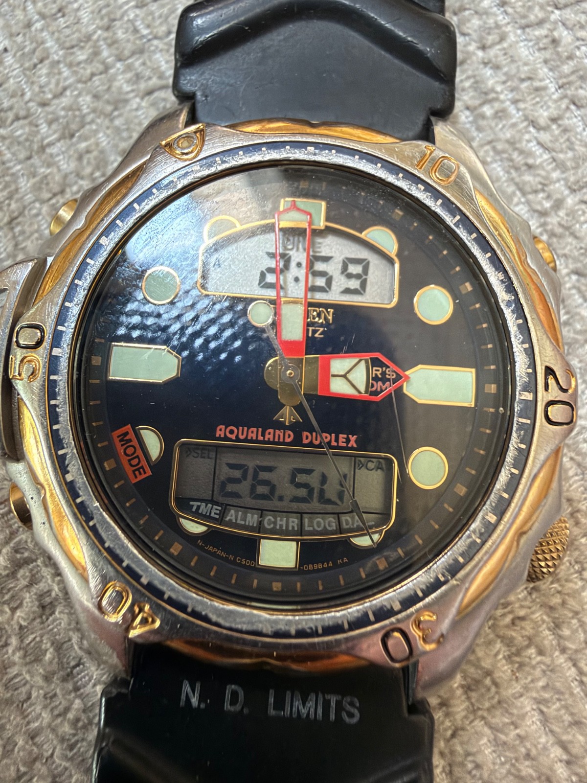 Vintage Citizen Aqualand Promaster C506-E80427 Wristwatch