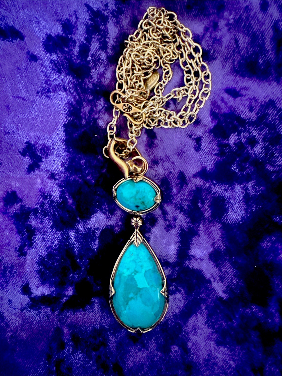 BARSE 4-in-1 Turquoise Coral Reversible 28” Statement Necklace