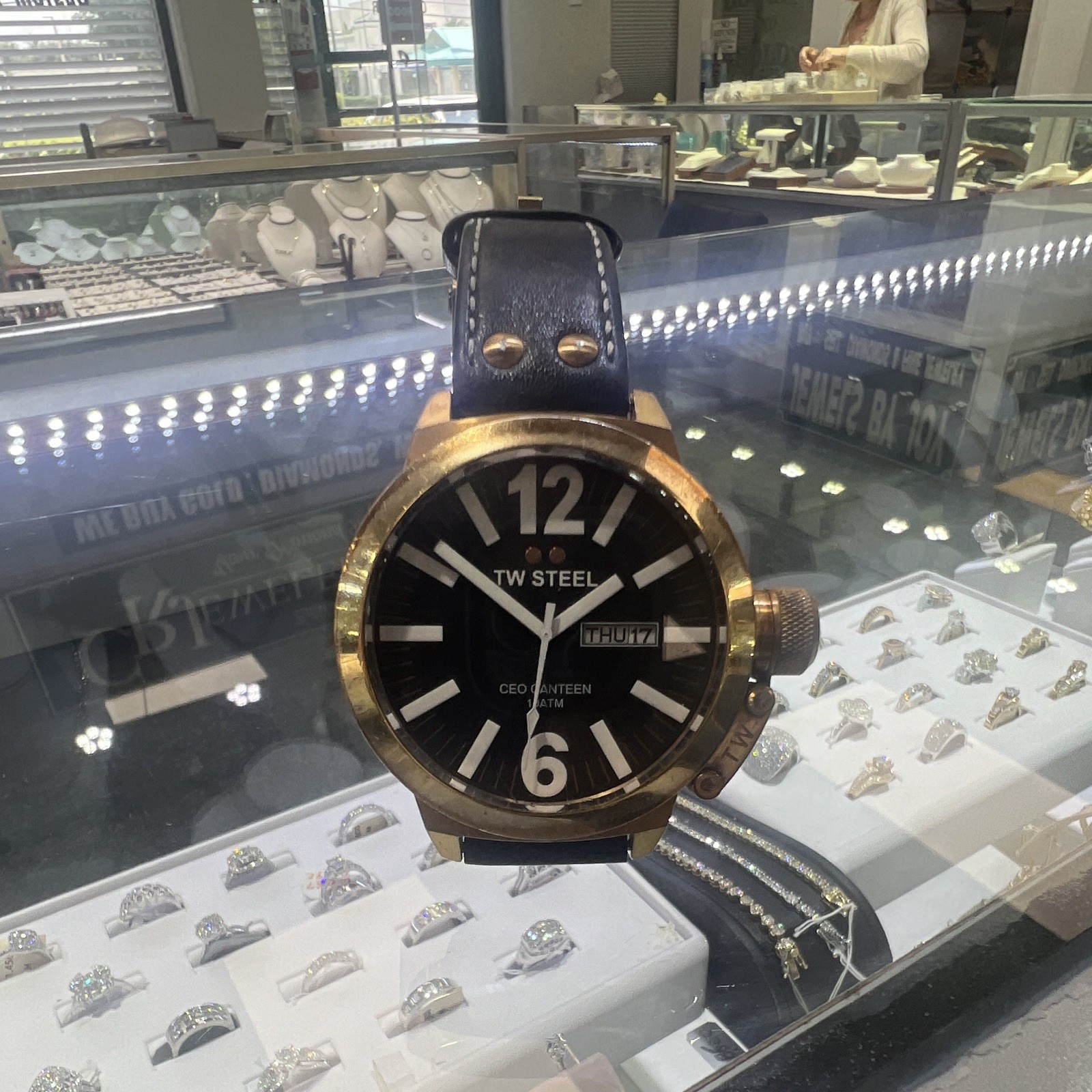TW STEEL STAINLESS STEEL ROSE GOLD Ceo Canteen CE1021 Men’s Watch