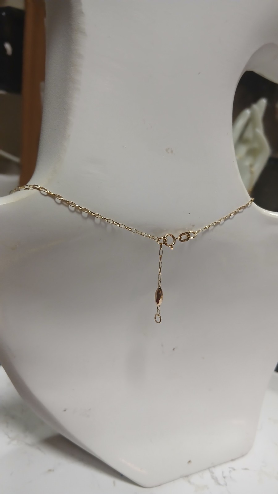9ct yellow Gold belcher necklace