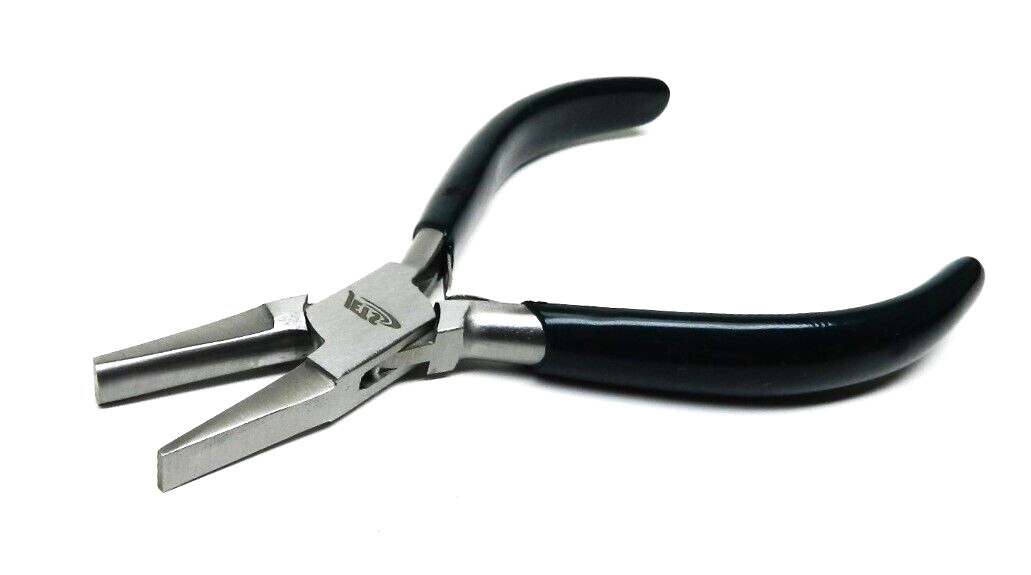 Half Round and Flat Nose Pliers Jewelry Making 5″ Pliers Wire Working Craft Work