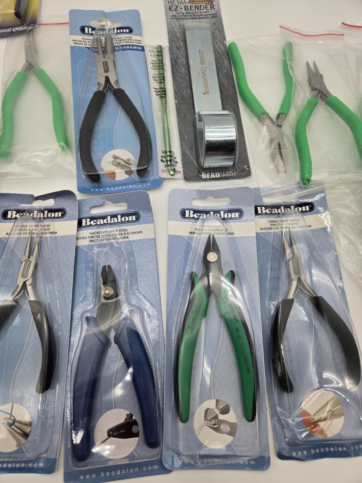Jewelry Making Tools Beadalon Pliers Eurotool Tool Lot