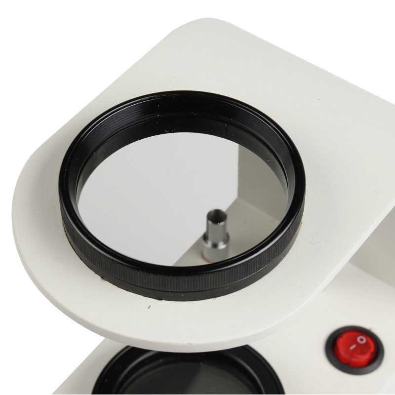 NEW Tabletop Polariscope Desktop Magnifier Gem Identification Tool +Gem Clip