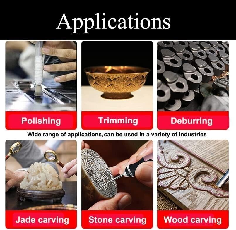 Cordless Electric Mini Drill Grinder Engraving Pen Variable Speed Rotary Tool US