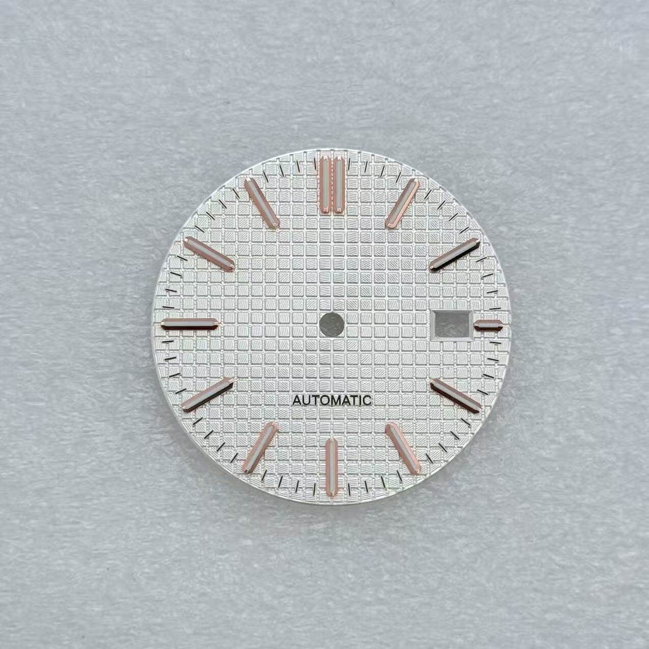 New NH35 Dial 31.8mm Green Luminous Dial Fit NH35 Movement Watch Accessories