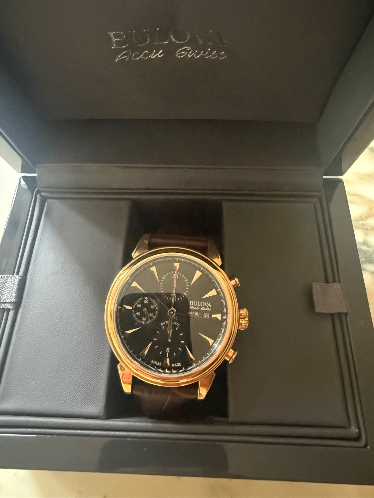 bulova mens watch automatic