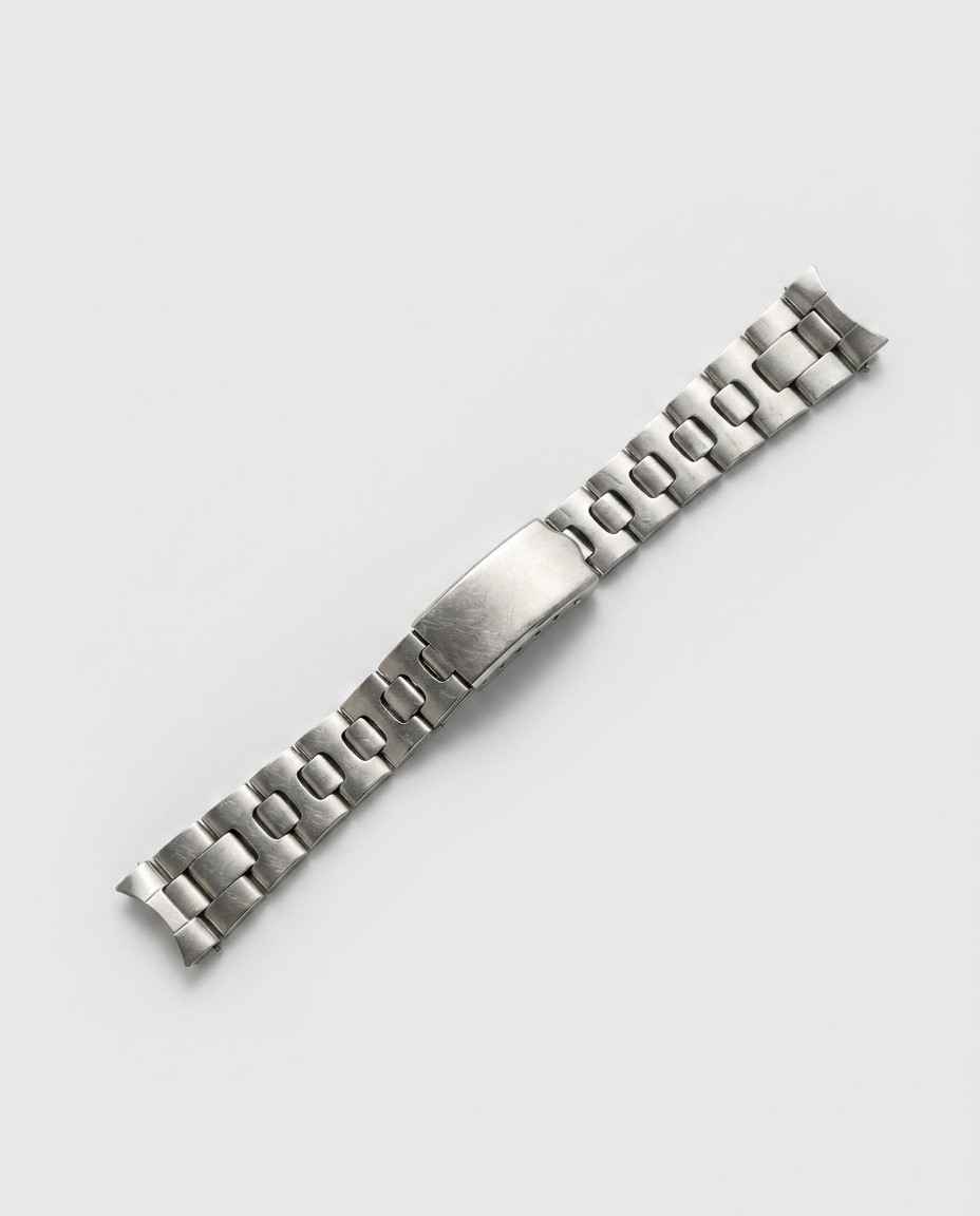 Bracelet de montre vintage en acier inoxydable