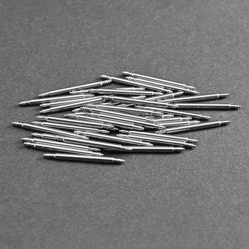 Watch Spring Bars Stainless Steel 21mm Double Flange 1.5mm 1.8mm 8 Pieces Watch