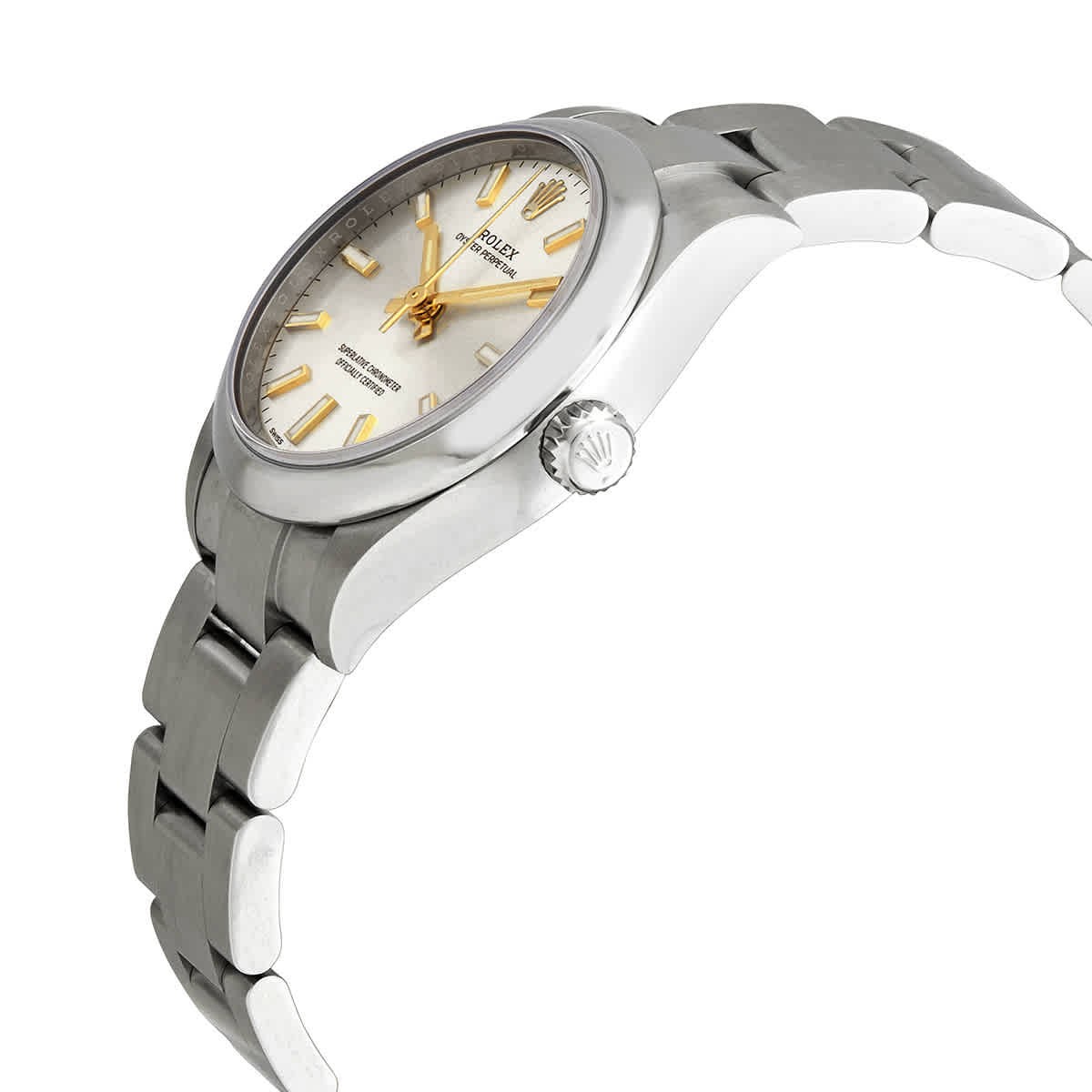 Rolex Oyster Perpetual 31 Automatic Chronometer Silver Dial Ladies Watch