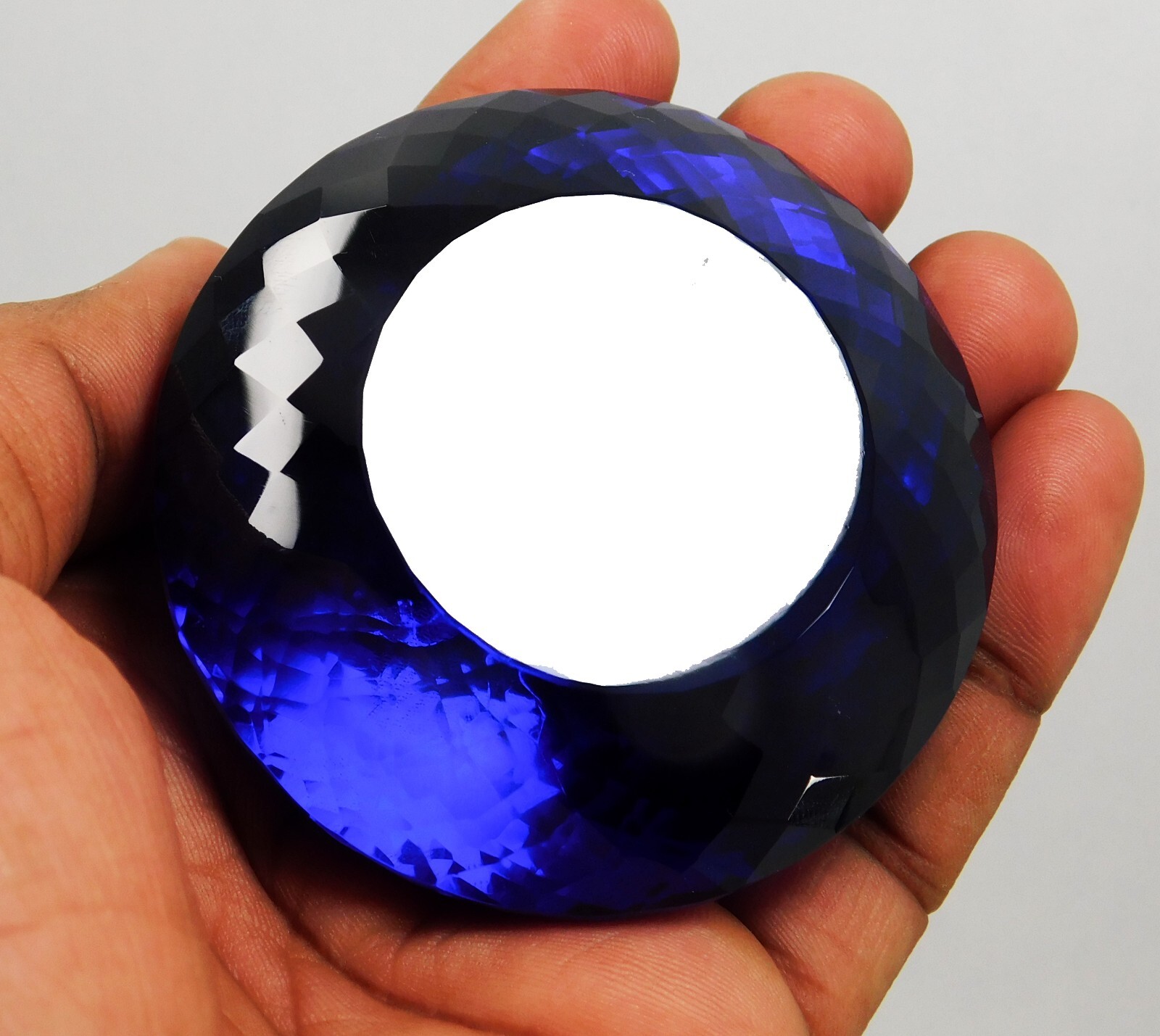 CERTIFIED!! 1054.10 Ct Huge Wonderful 100% Natural Top Blue Tanzanite Gemstone
