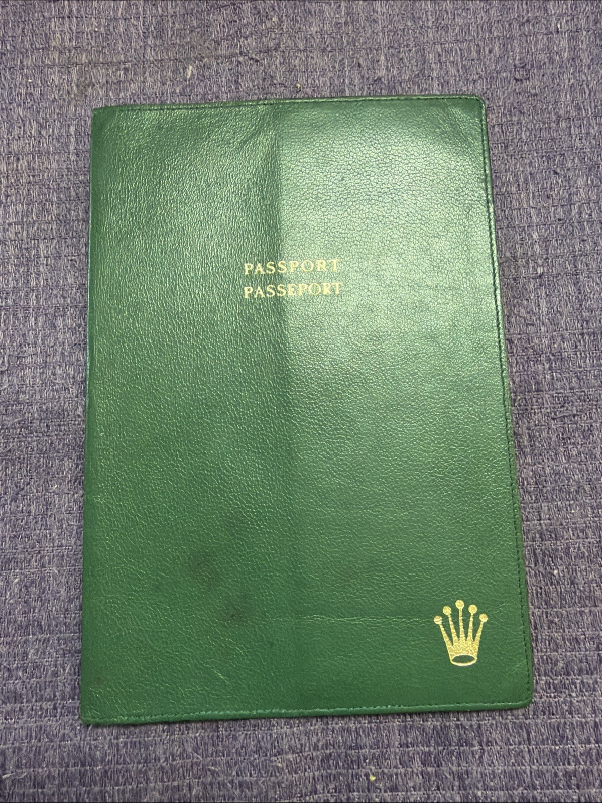 ROLEX 60s-early 1970s document Paper holder;wallet❗️original Rolex accessories‼️