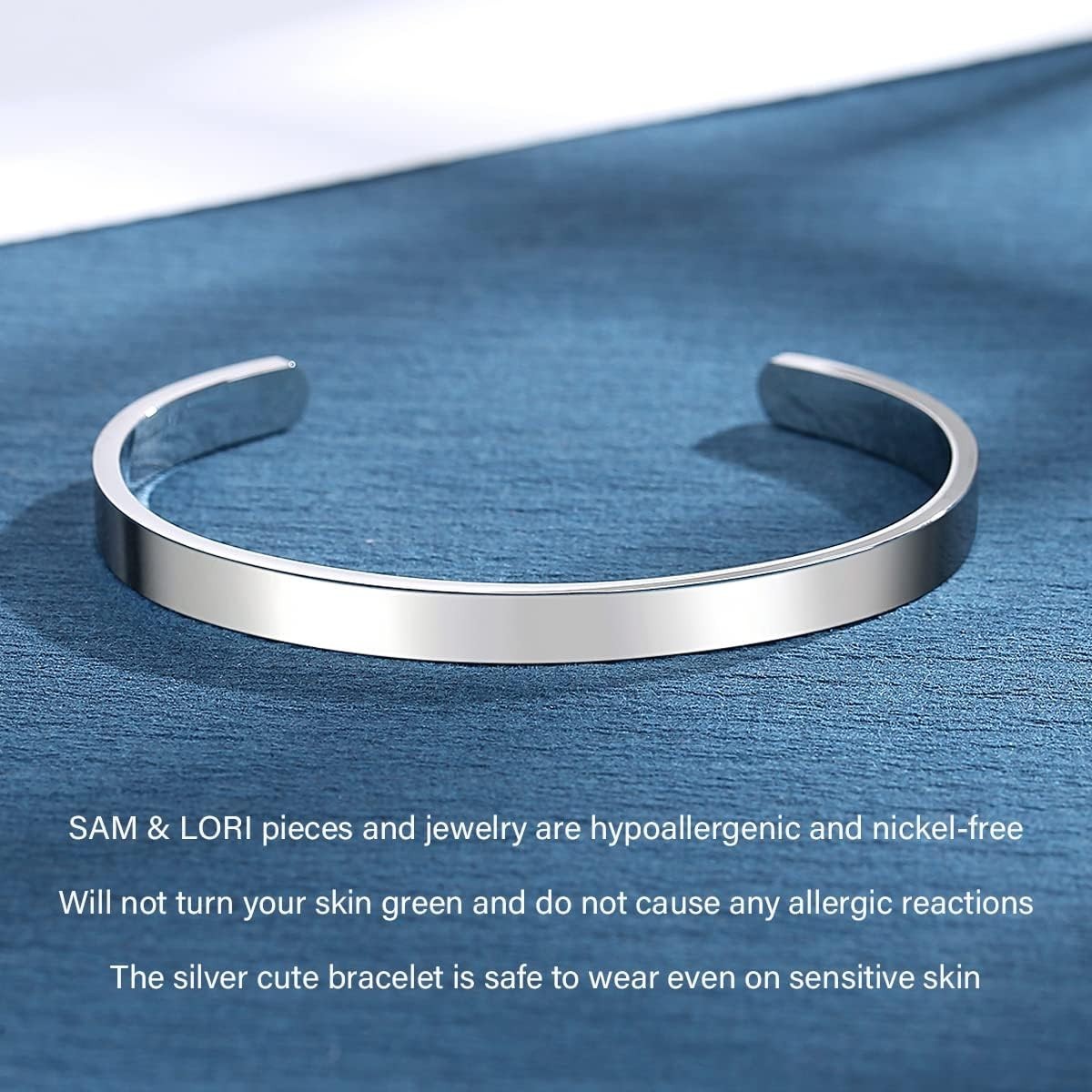 Charming Cuff Bracelet with Inspirational Message – Perfect for Every Occasion
