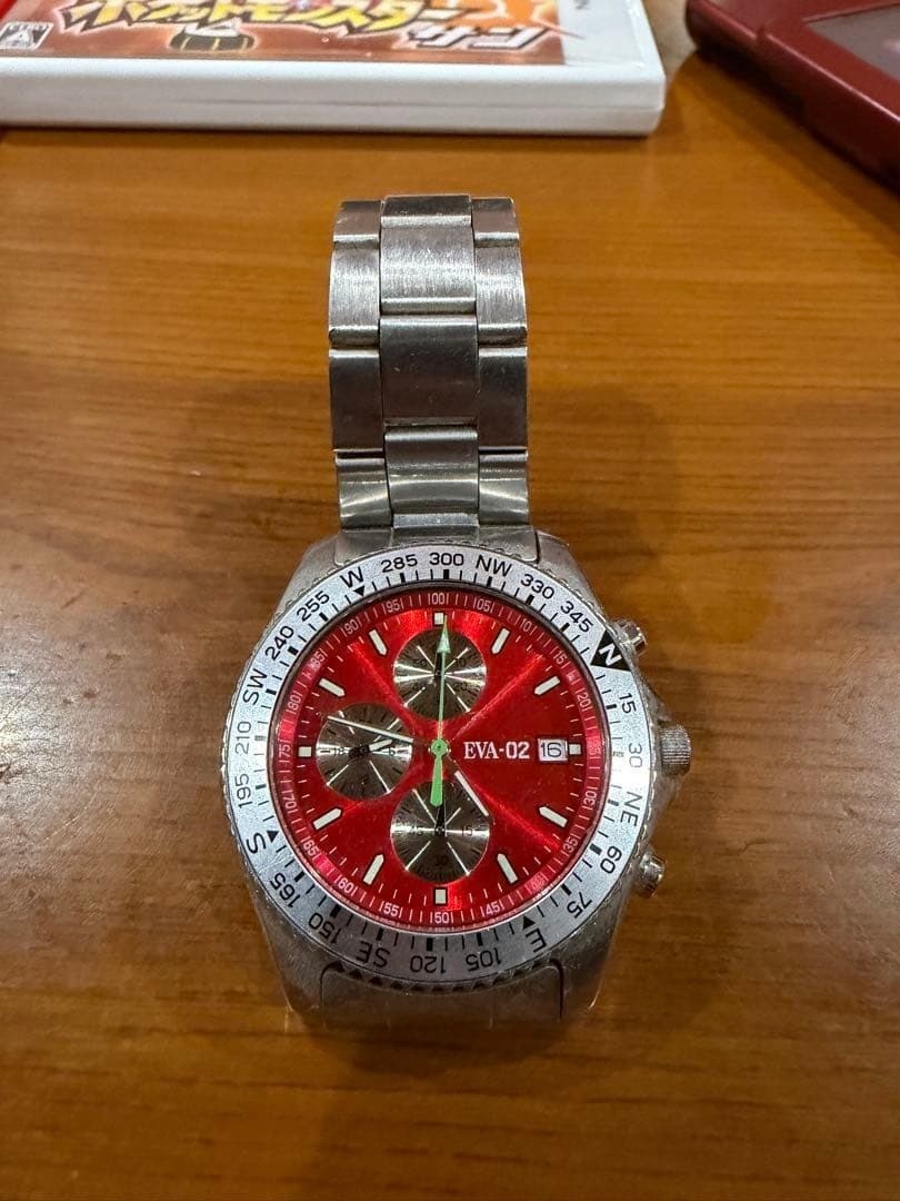 Citizen Evangelion EVA-02 Asuka Langley Limited Edition Chronograph Watch