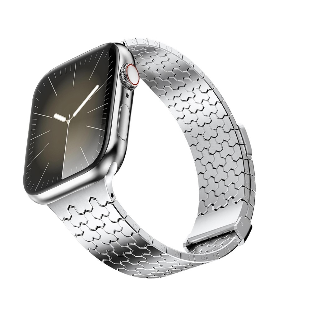 Magnetic Stainless Steel Bracelet Band for Apple Watch Ultra 3 2 1 49mm S11 10 9