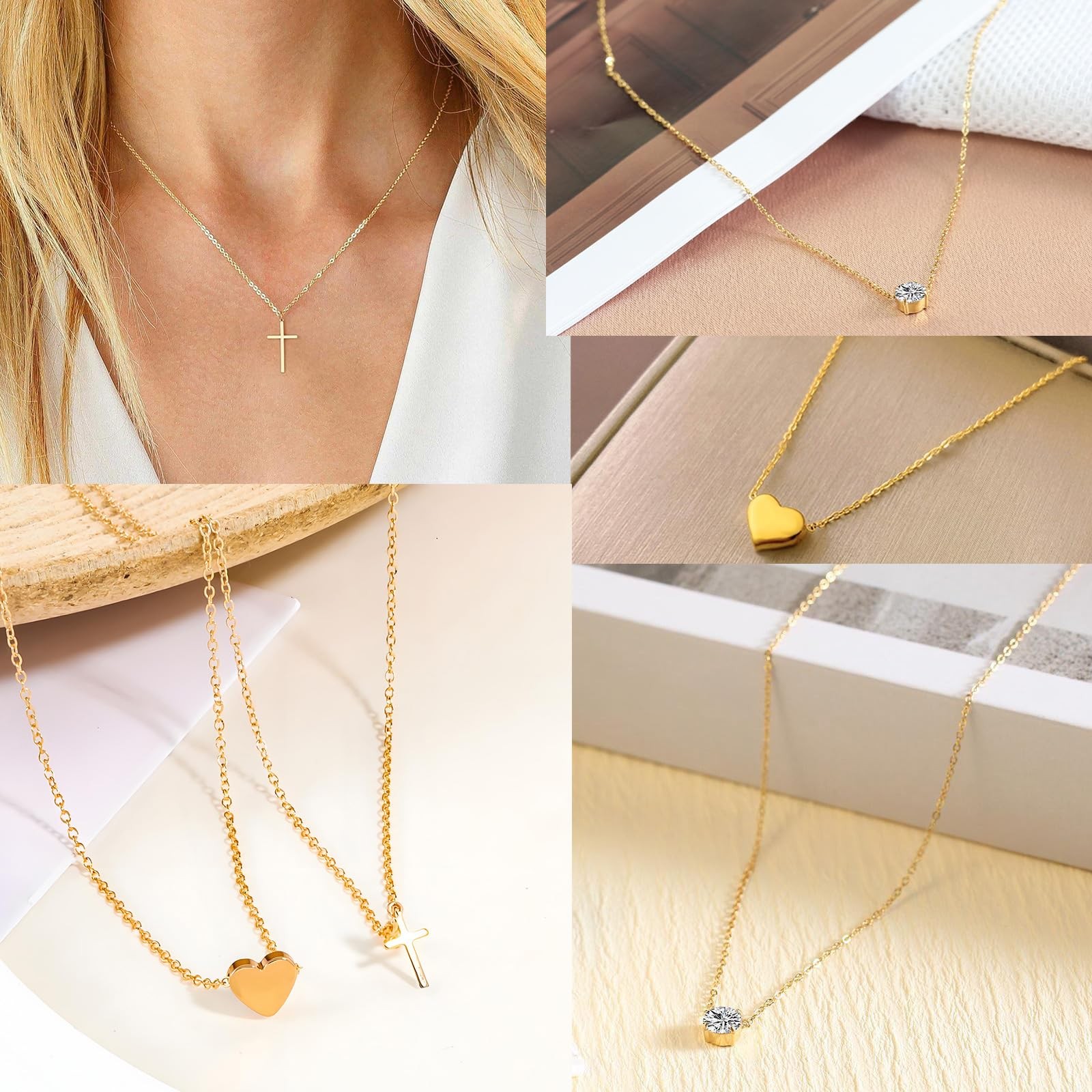 IXNEOP Golden Jewelry Sets for Women Fashion Costume one size, ix004-glod