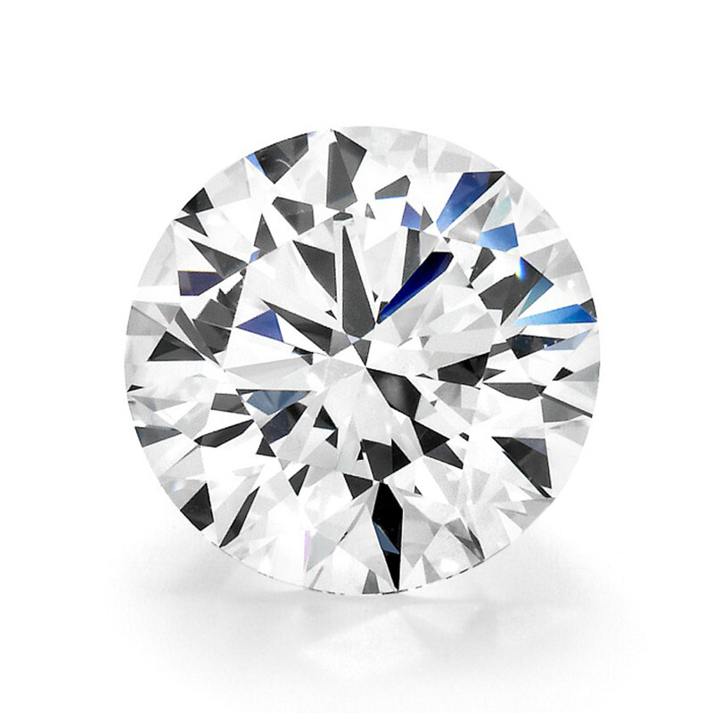 Lab Grown 0.84 Carat ROUND Cut CVD Diamond E-F Color VS Clarity