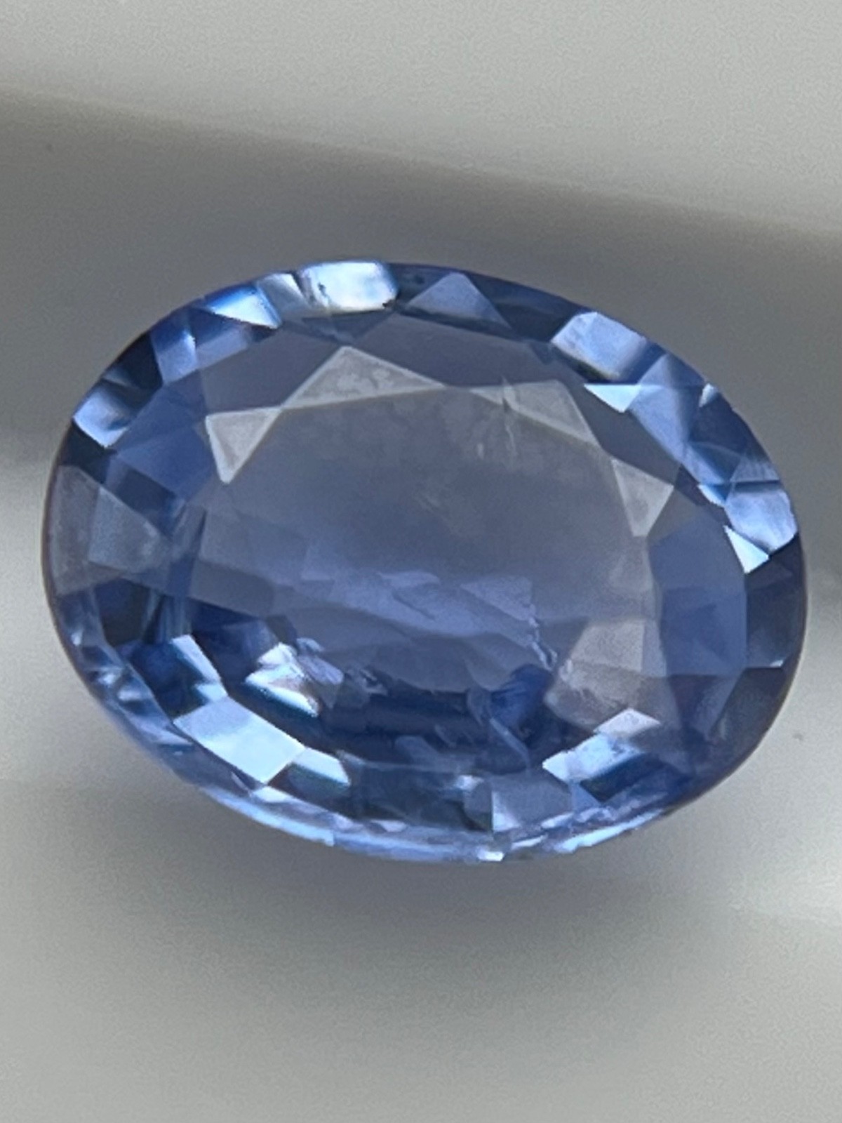 Natural Blue Sapphire Oval Cut Loose Gemstone .61 Ct 5.59 x 4.85 mm BLS-29