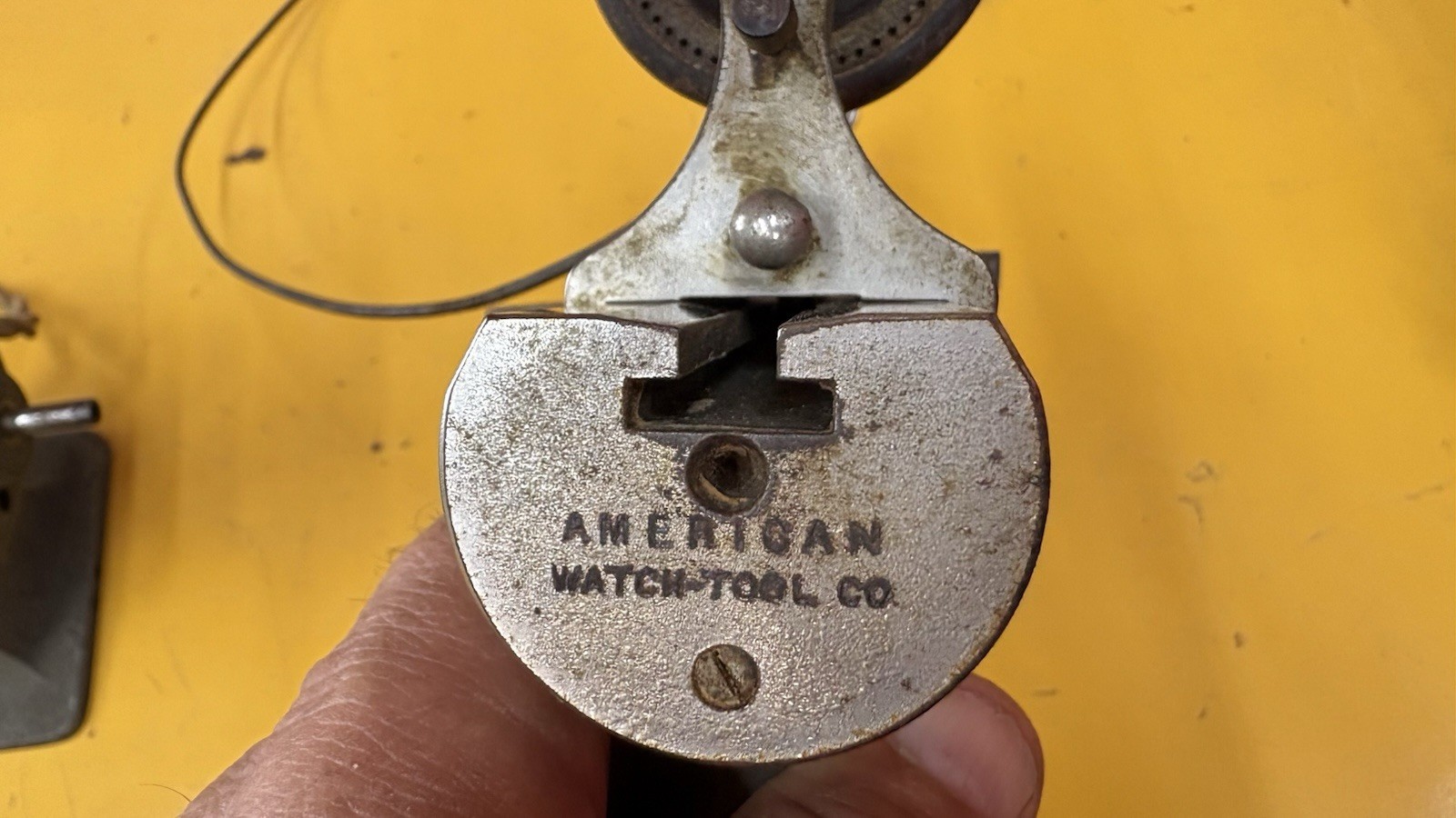 American Watch Tool Co Watchmaker Lathe Tool 8mm machinist Webster whitcomb