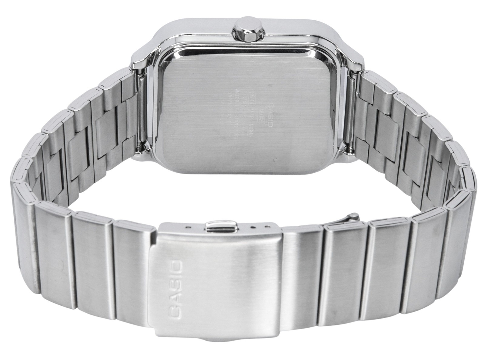 Casio Standard Analog Moon Phase Silver Dial Quartz MTP-M305D-7A Men’s Watch