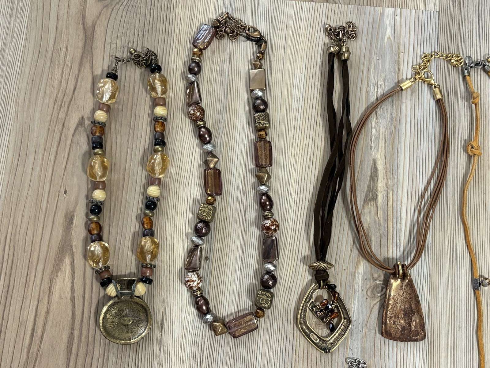 Chicos 8 Necklace Lot