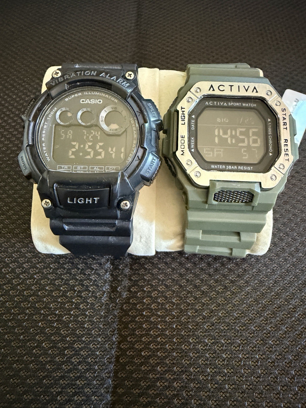 Digital Watches (2) Casio & Activate