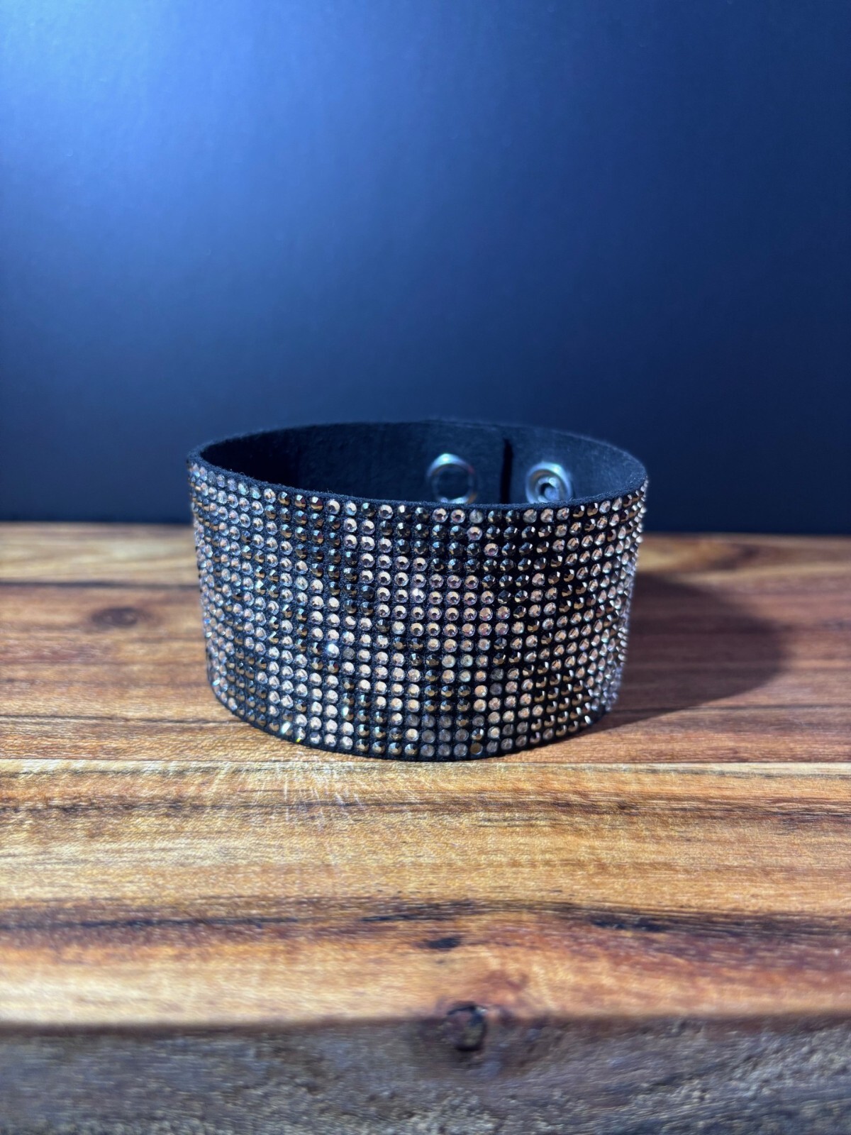 Swarovski Alcantara Wide Bling Bracelet
