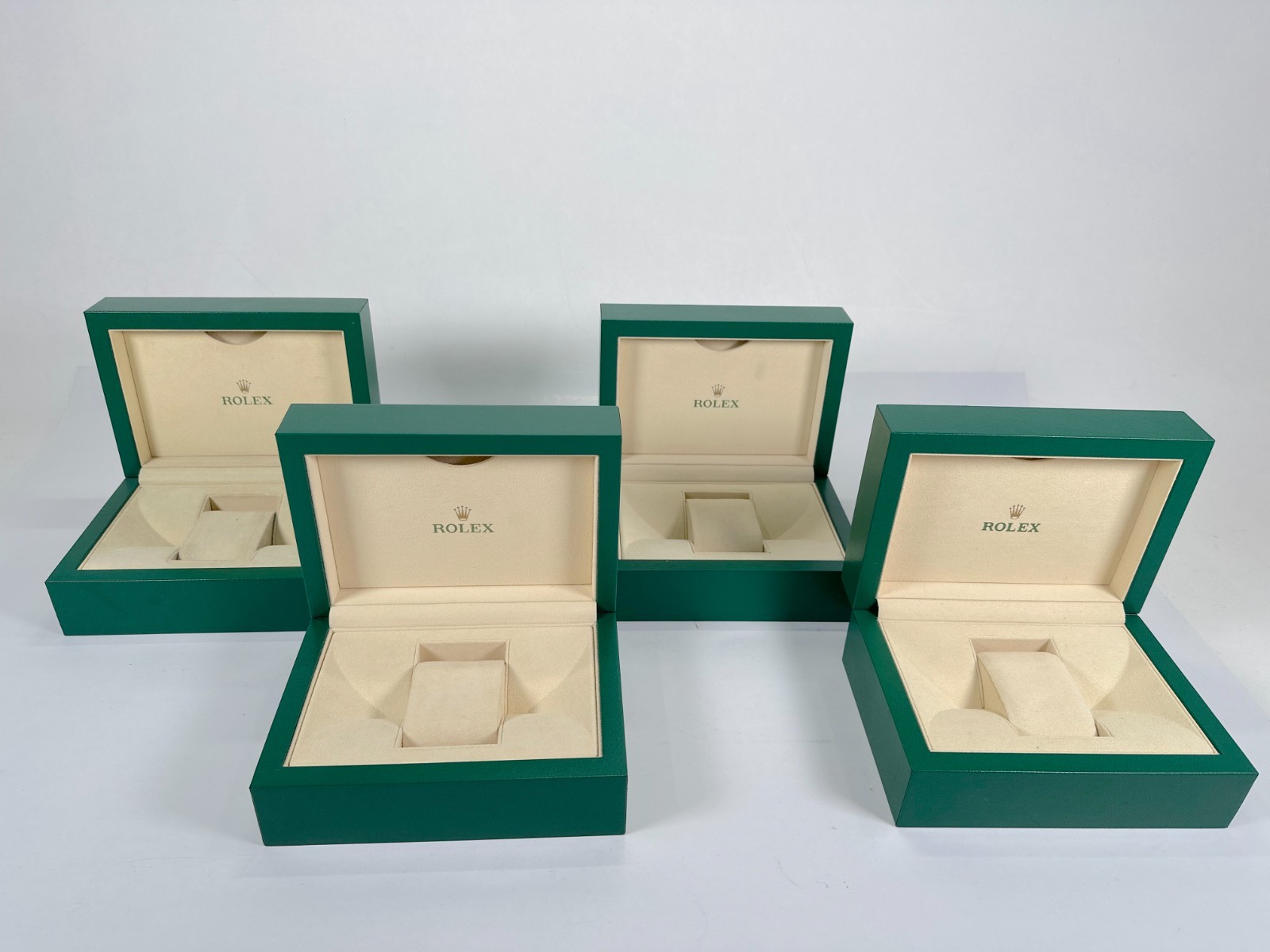 VINTAGE GENUINE ROLEX watch box case 20 set wave 39139.04 39139.01 260330002dA