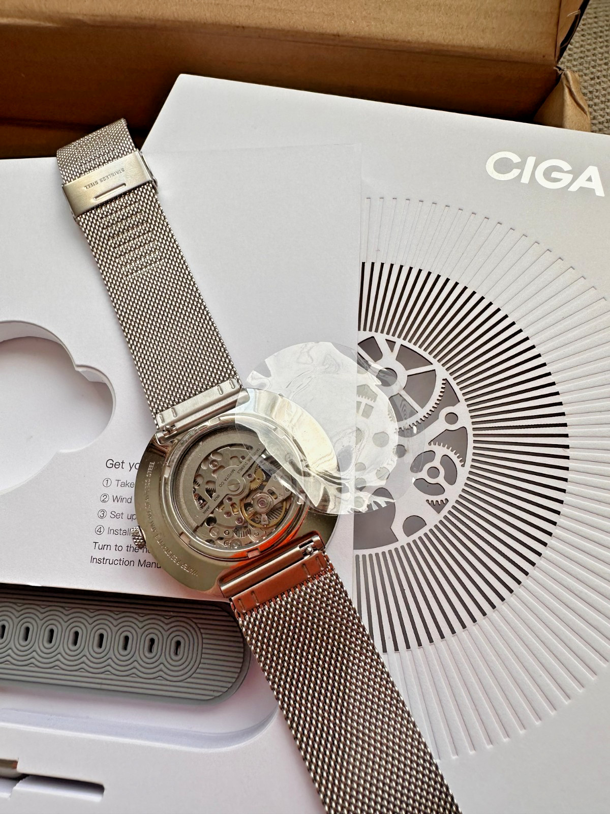 CIGA Design J Series Zen Karesansui Automatic Skeleton Watch – Unworn Boxed