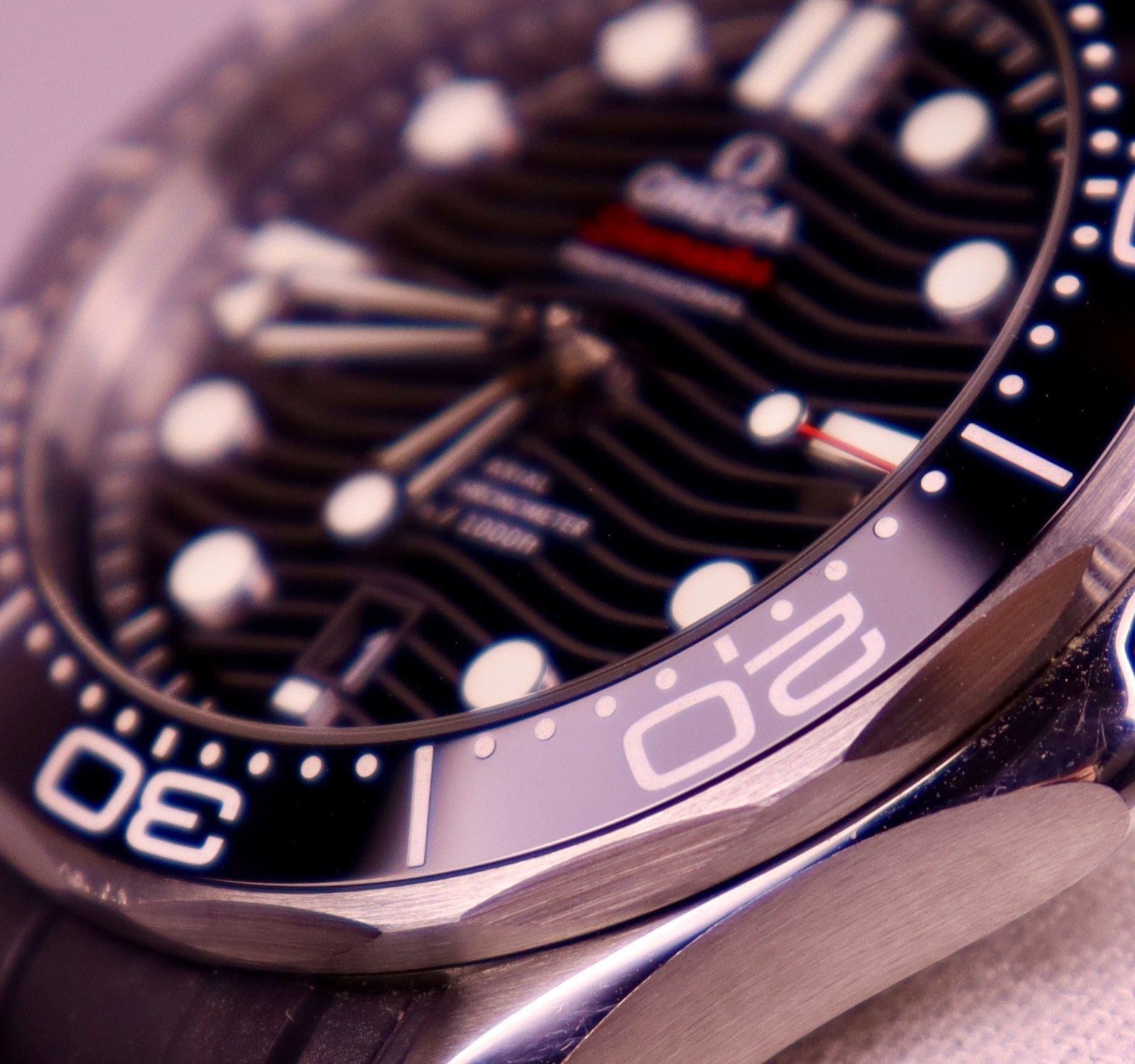 Omega Seamaster Professional 300 Rubber (Black) Ref. 210.32.42.20.01 Case #553