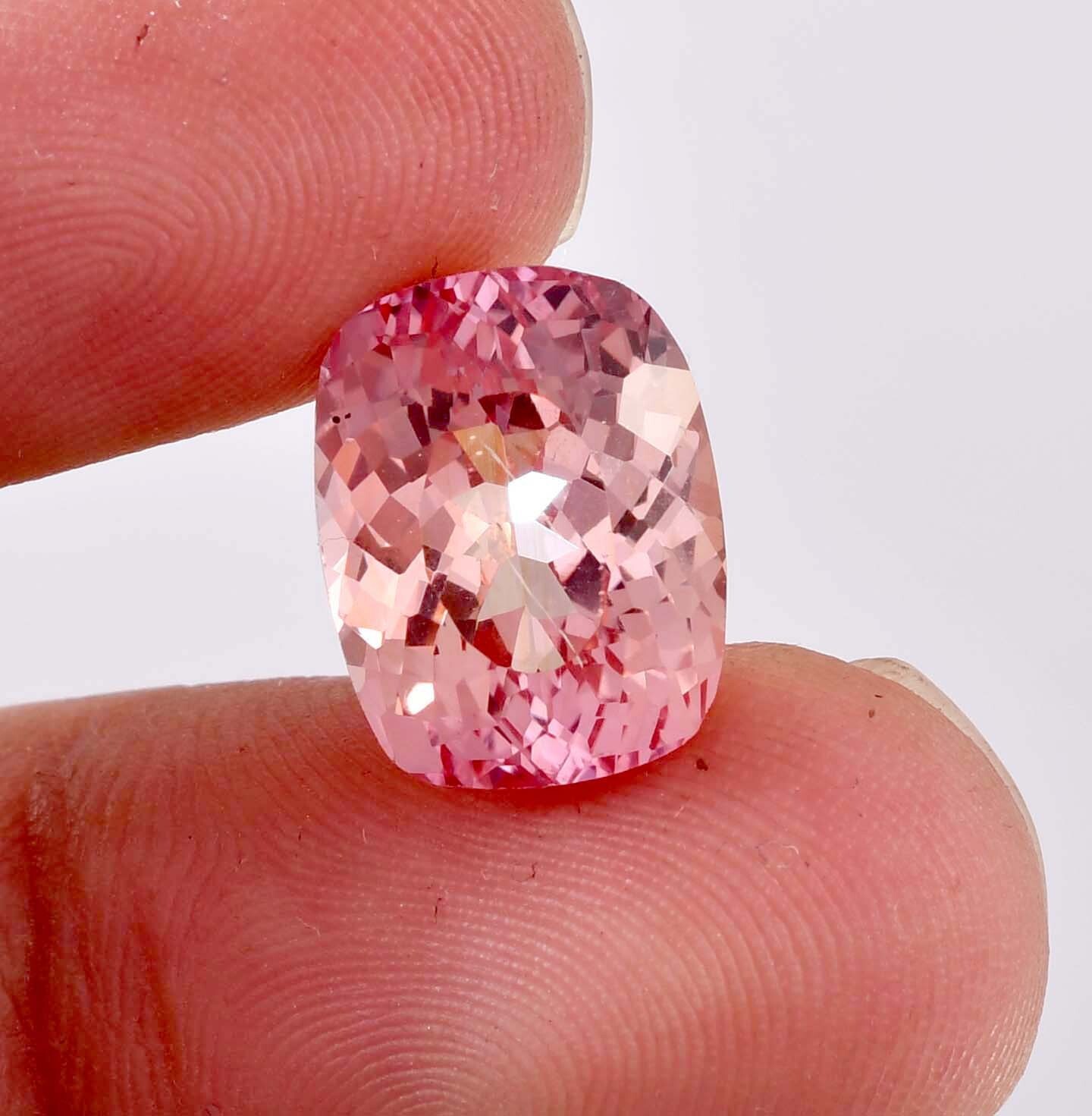AAA+ Natural Peach Padparadscha Sapphire GIT Certified Gemstone Select Any Size