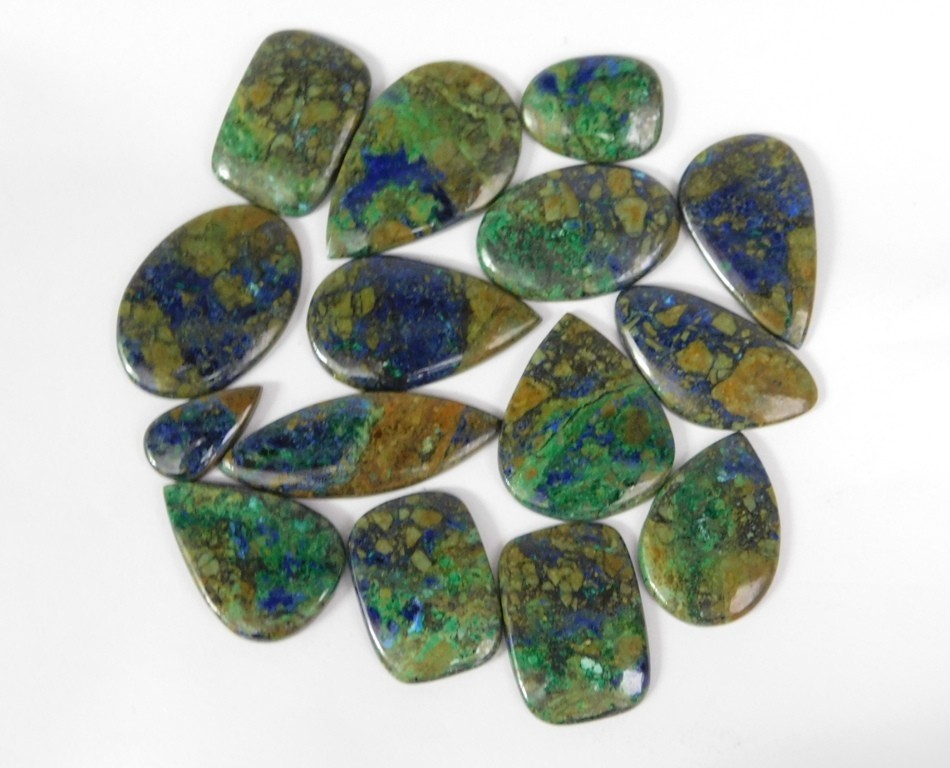 Fancy Shattuckite Cabochon Gemstone For Making Jewelry Wholesale Lot 71334
