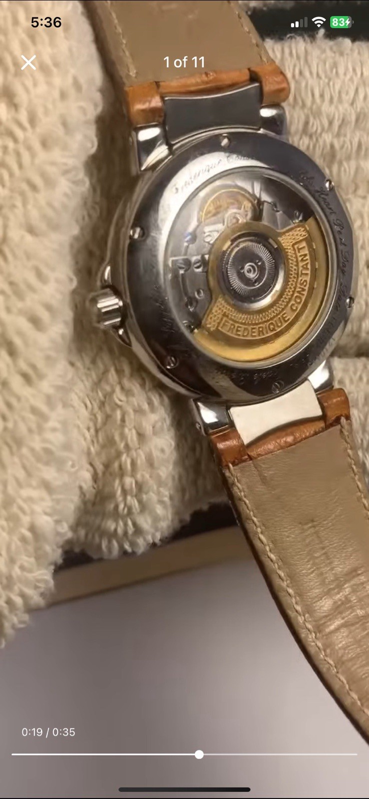 Frédérique Constant Highlife Heart Beat Day Date Automatic Rare Retail $4250