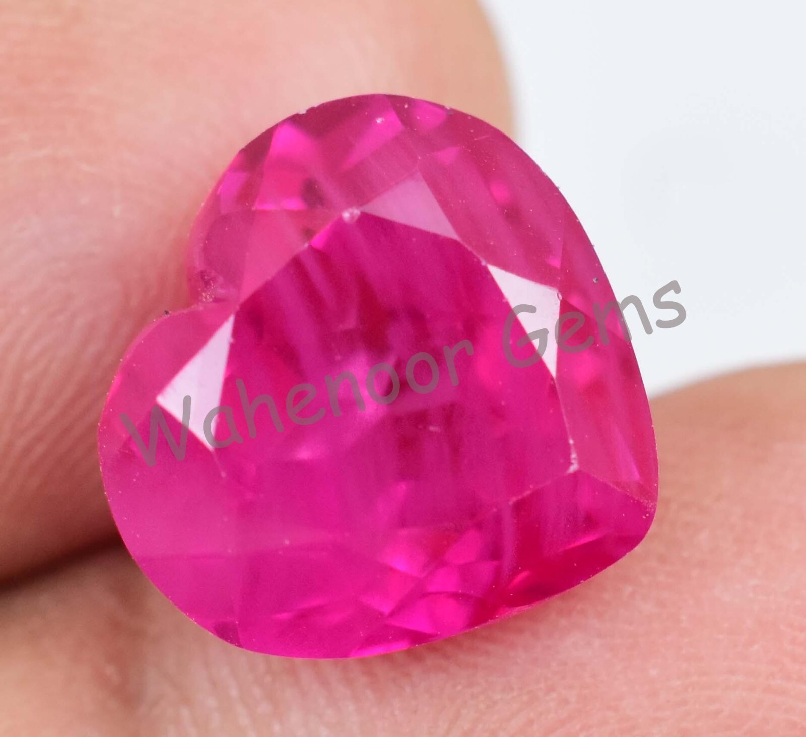 12.40 Ct Natural Mogok Rose Red Ruby Rare Stunning CERTIFIED Loose Gemstone