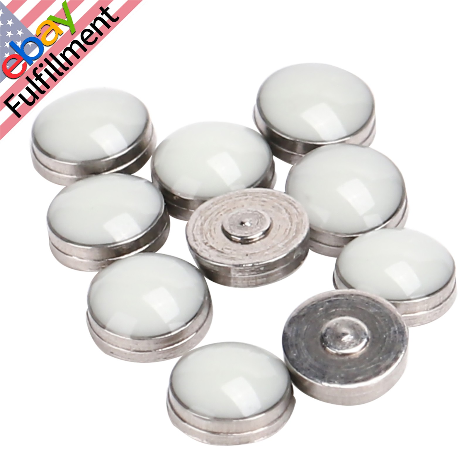 10Pack 2mm Luminous Watch Bezel Dot Pip Night Dots Watch Dial Decoration Parts