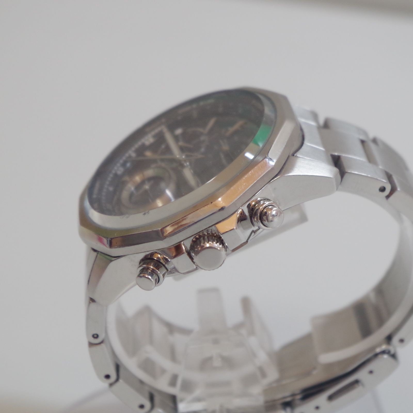 SEIKO WIRED VK67-K090 Quartz Chronograph Watch Silver Blue From Japan