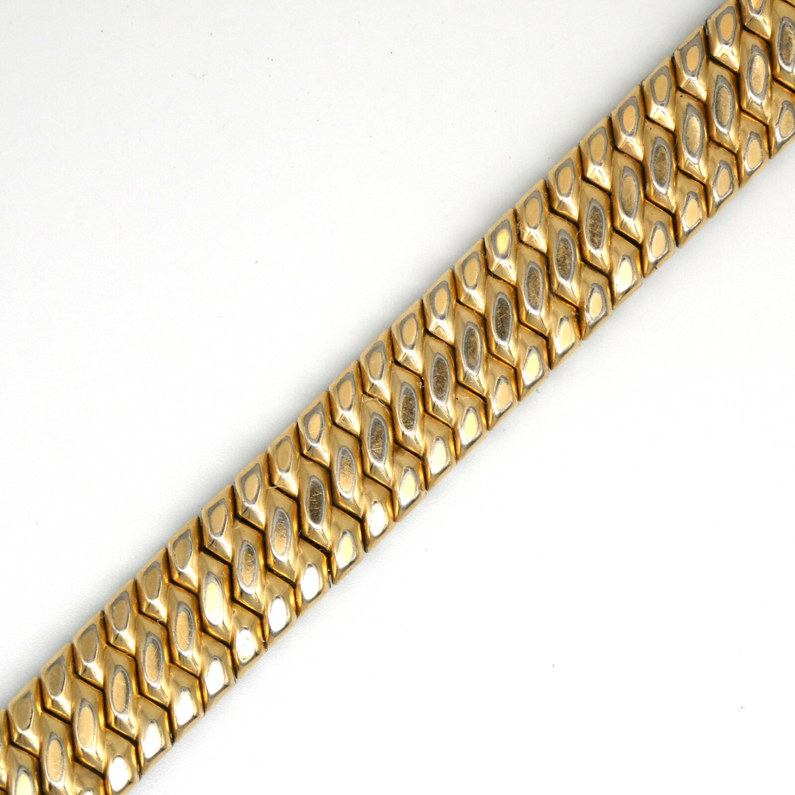 Vintage Speidel 13.7 mm gold filled wristwatch expansion bracelet