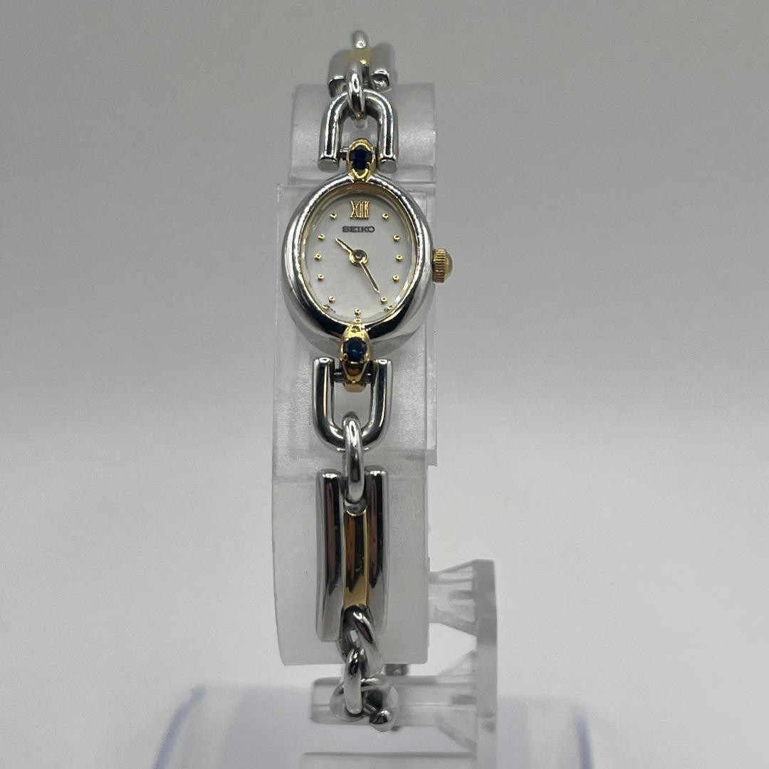 SEIKO Dress Watch Oval Case 1E20-6160 Battery Replaced