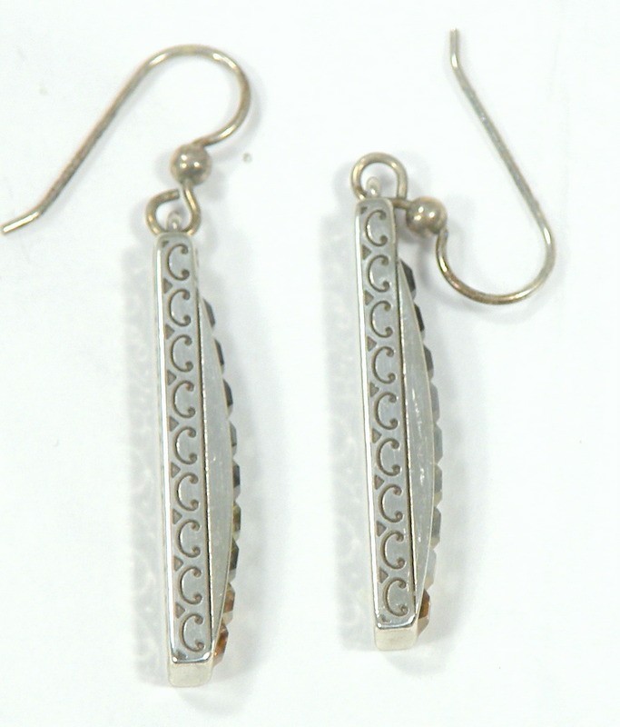 Brighton Spectrum French Wire Drop Earrings – Multi-Colored Classic Elegance